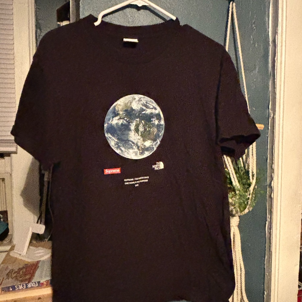 Supreme Black Cotton Tee